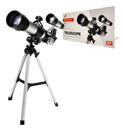 Telescopio Infantil C/ Tripode Aumento Máximo 60x Calidad