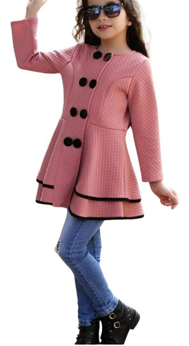 Imagem 1 de 2 de Jaqueta Casaco Infantil Menina Mini Diva Roupa Moda Inverno