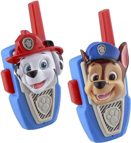 Paw Patrol Walkie Talkies X 2 Unidades Chase Y Marshall