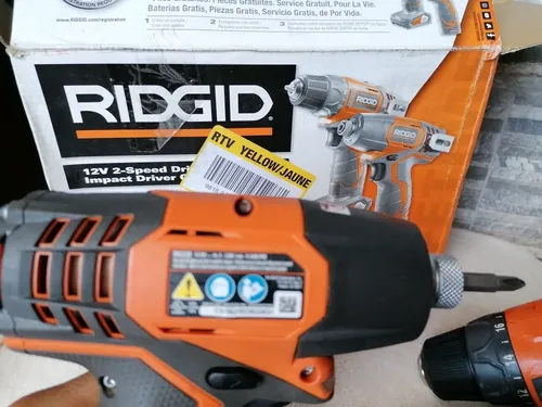 Combo Ridgid 12v Atornillador Impacto Cuotas sin inter s
