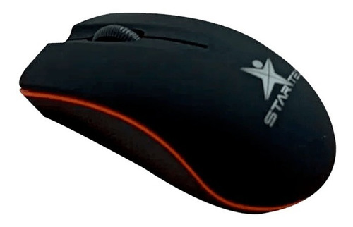 Mouse Alambrico Star Tec St-mo-20 Negro