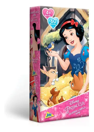 Combo de 4 minipuzles de 60 piezas con princesas Disney Toyster ...