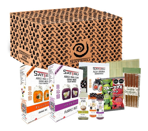 Paquete Para Hacer Sushi Halloween Box Satoru