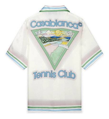 Camisa Casablanca  Tennis Club Icon 