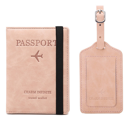 Porta Pasaporte Documentos Funda Protectora Viaje Con Rfid