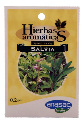 Semilla Salvia Aroma 0,2 Gramos Anasac