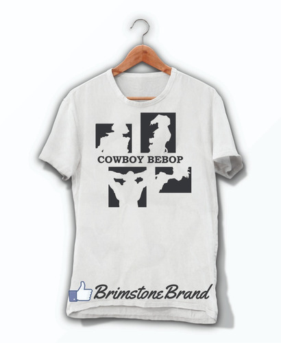 Playera Cowboy Bebop Personajes Logo Hombre Mujer Anime