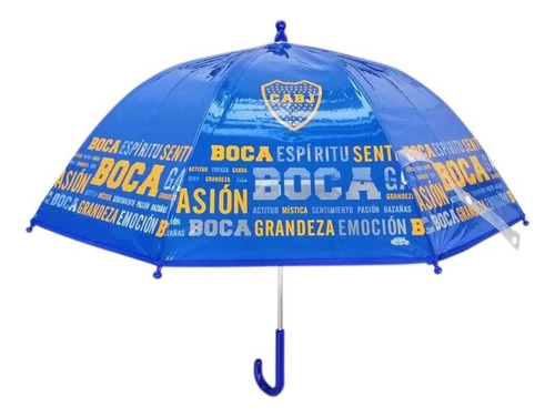 Paraguas Infantil Boca Juniors Cbo025 Color Azul