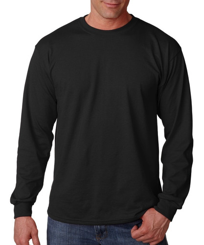 Camibusos Hombre Sin Estampado 100% Algodon 4 Colores