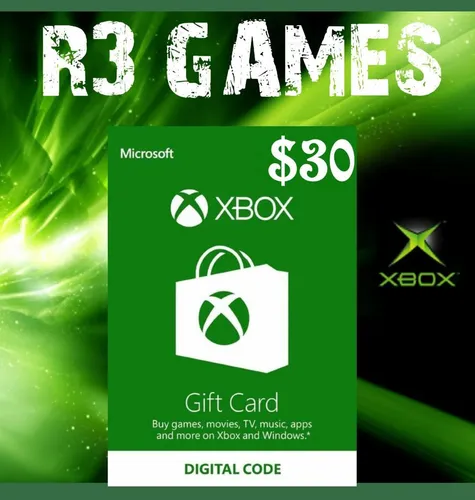 Xbox one gift card 30 sales