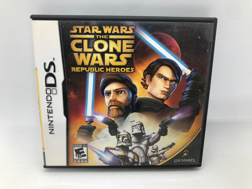 Jogo Star Wars The Clone Wars Republic Heroes Nintendo Ds (Usado)