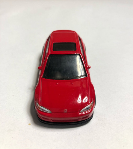 Hot Wheels Honda Civic Eg Custom (llantas De Goma) Rojo (Usado)