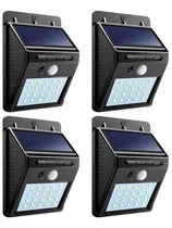 Comprar Panel Reflector Solar 20 Led 8w Sensor Movimiento Combo X 4