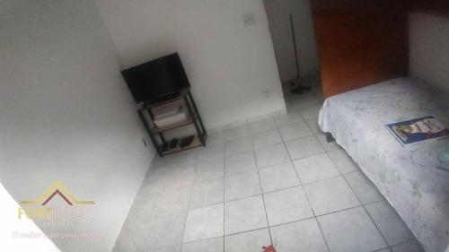 Imagem 9 de 14 de Casa Em Praia Grande, Vila Mirim, Localizado Há 600 Metros Da Praia, Próximo Ao Comércio Local E Futuro Shopping, 2 Dormitórios. - Ca0929