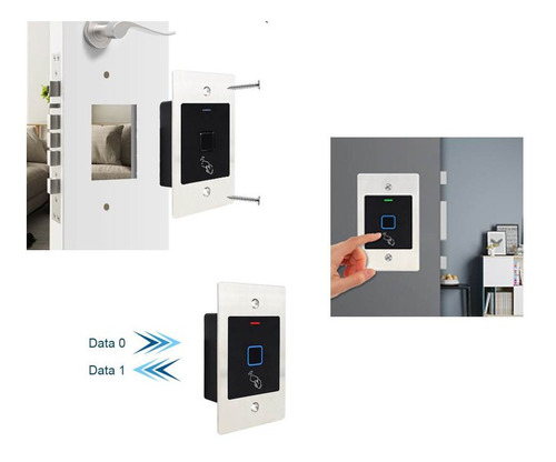 Control De Acceso Biometrico Capta Huella 1000 Usuario