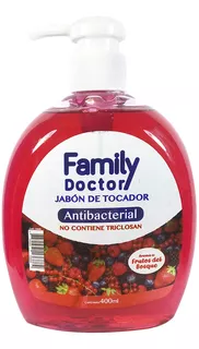 Jabon Líquido Antibacterial 400ml - Frutos Del Bosque