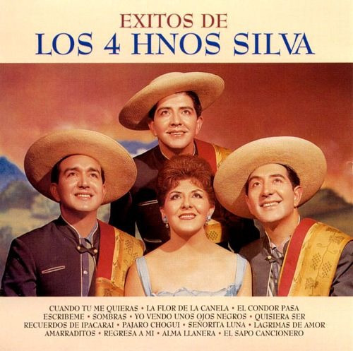 Los 4 Hermanos Silva Exitos  Cd