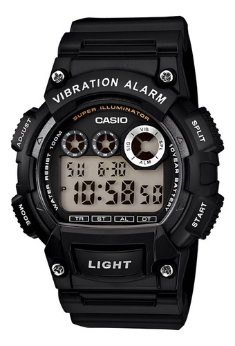 Reloj Casio W-735h Hombre Alarma Crono Wr 100m Sumergible