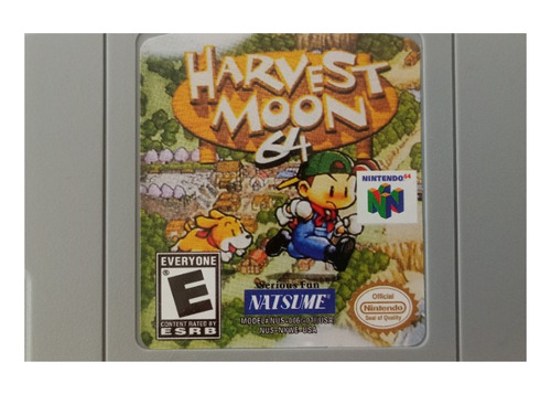 Harvest Moon Para Nintendo 64 N64. Repro Envio Gratis