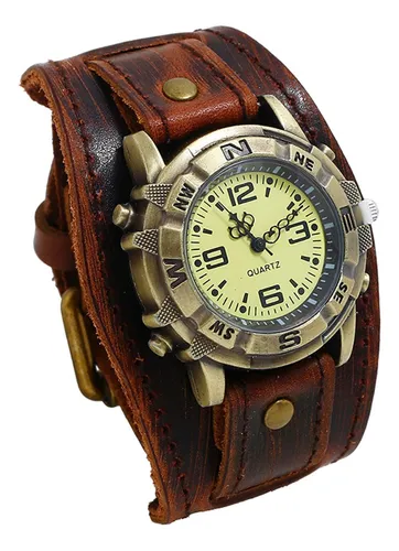 Brazalete de cuero para reloj new arrivals