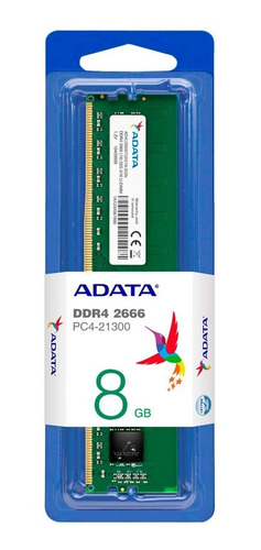 Imagen 6 de 7 de Memoria Ram Adata 8gb Ddr4 3200mhz Para Pc 1 Modulo