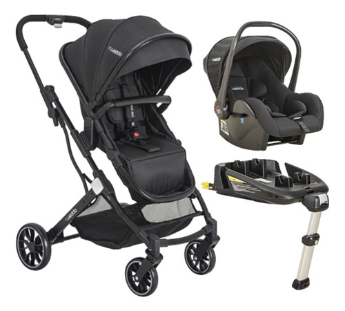 Carrinho De Bebê Zig Zag Bebê Conforto Base P Carro Kiddo