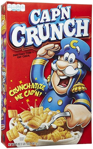 Capitán Crunch Sabor Original 20 Oz Caja (2 Cajas)