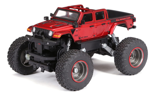 New Bright 1:18 Heavy Metal Jeep Gladiator, Rojo