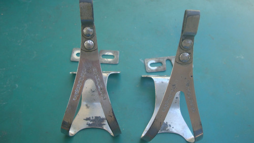 Imagen 5 de 10 de Vintage Pedales Cala Pie Y Correas Campagnolo