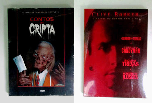 Dvd Box Terror, Clive Barker, Contos Da Cripta (Usado)