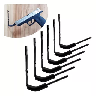 Wall Mount Handgun Hanger, Pistol Rack For Safe Or Cabinet/w