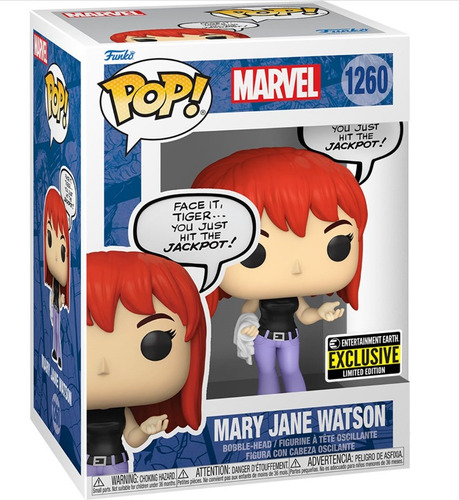 Funko Pop Mary Jane Watson - Marvel - Exclusivo - Spiderman
