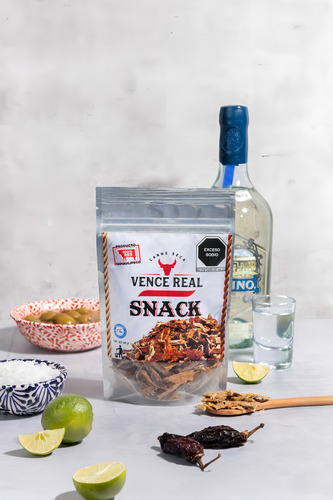 Carne Seca Snack Con Chile 250gr Botana De Carne Vence Real