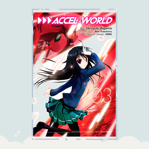 Manga Accel World Tomo 3