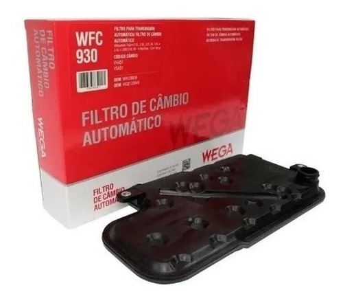 Filtro Câmbio Automático Pajero L200 Tritron Wega Wfc930