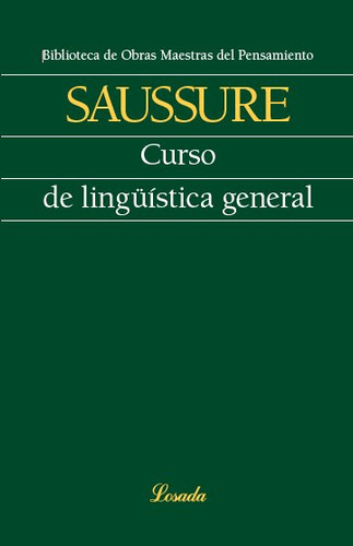 Curso De Linguistica General - Saussure