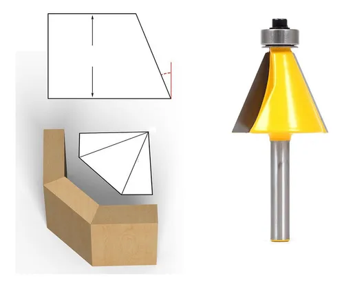 comprar Fresa Madera Copiadora 30° Grados Vástago 1\u002F4 Alta Dureza