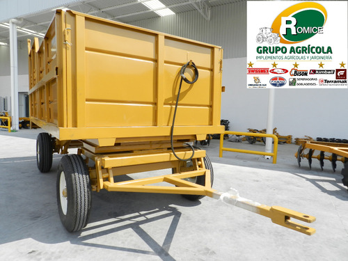 Remolque Ensilador Hidraulico Cosechador 4 Toneladas Bison