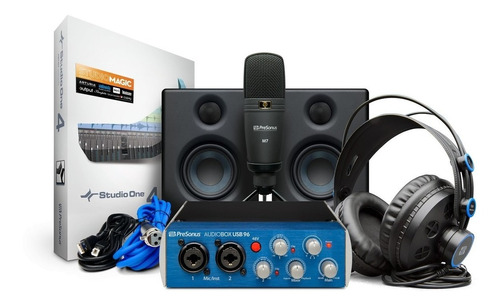 Kit Grabación Presonus Audiobox 96 Ultimate + Garantía 