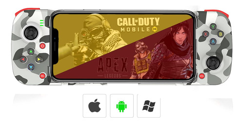 Megadream Mobile Game Controller Gamepad Para iPhone Ios - C