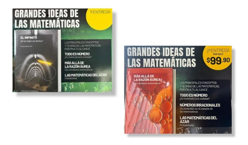 Grandes Ideas De Las Matemáticas Paquete # 1 Y 2 Nuevo Sell