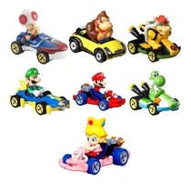Comprar Vehiculo Mario Bros Kart Mini Die Cast +3 Mattel Gbg25 Febo