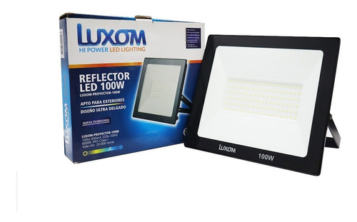 Reflector-proyector Led 100w  Luz Fria Luxon