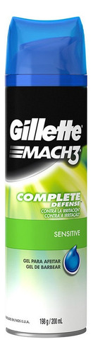 Gel De Afeitar Gillette Defense Sensitive 198 G