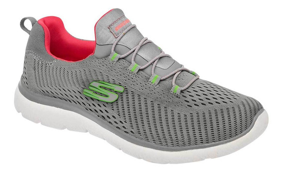 tenis skechers grises