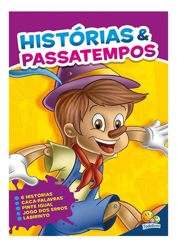 História E Passatempos: História E Passatempos, De Finzetto, Maria Angela. Editora Todolivro, Capa Mole, Edição 1 Em Português