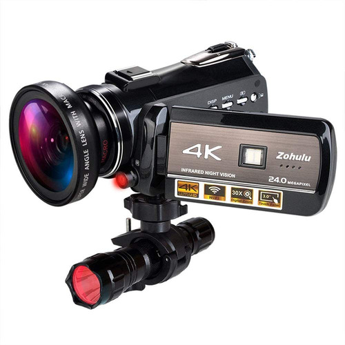 Camcorders 4k Wifi Full Spectrum, Ultra Hd Infrarrojos Visi 