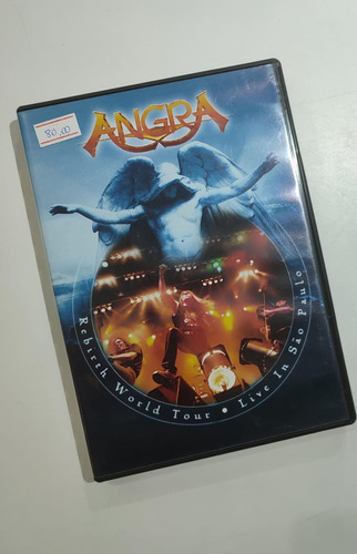 Dvd Angra -  Rebirth World Tour Live In Sao Paulo