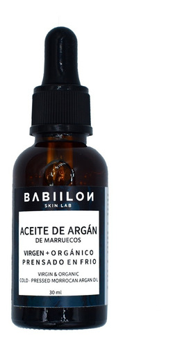 Aceite De Argán 100% Orgánico Prensado En Frío 30 Ml