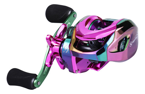 Carretilha De Pesca Sougayilang Perfil Baixo Premium Suave